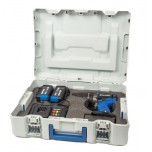 Korman - Pack Perceuse visseuse à percussion avec 2 batteries 5Ah + 1 chargeur - Réf : 2340