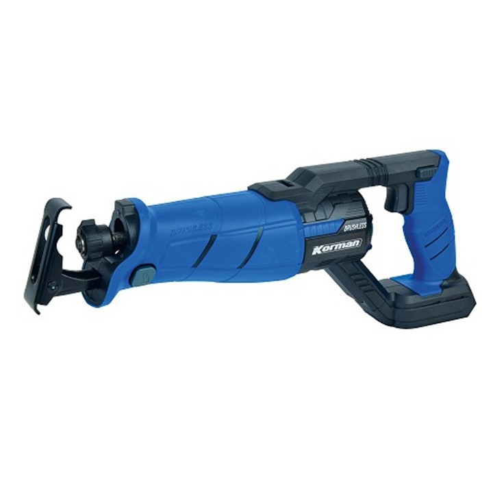 Korman - Scie Sabre 18V BRUSHLESS - 2 lames fournies pour bois et métal - Sans batterie ni chargeur - Réf : 505203