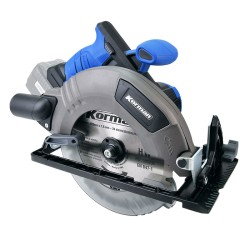 Korman - Scie Circulaire 18V 190mm BRUSHLESS - 1 lame 24 dents - Eclairage LED - Sans batterie ni chargeur - Réf : 505206