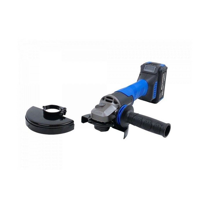 Korman - Meuleuse 125mm 18V BRUSHLESS - Poignée secondaire anti-vibration - Interrupteur anti-poussière - Réf : 505219