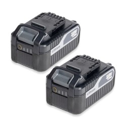 Korman - Pack Meuleuse avec 2 batteries 5Ah + 1 chargeur - Poignée secondaire anti-vibration - Réf : 2348