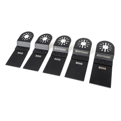 Korman - 12 accessoires pour Outil Multifonctions 18V BRUSHLESS réf 505225 - Réf : 505234