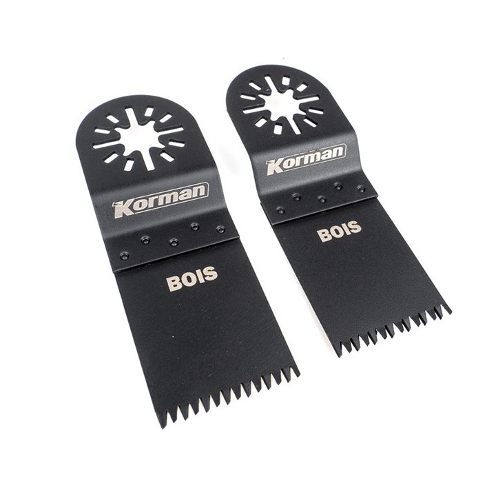 Korman - 12 accessoires pour Outil Multifonctions 18V BRUSHLESS réf 505225 - Réf : 505234