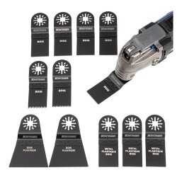Korman - 12 accessoires pour Outil Multifonctions 18V BRUSHLESS réf 505225 - Réf : 505234