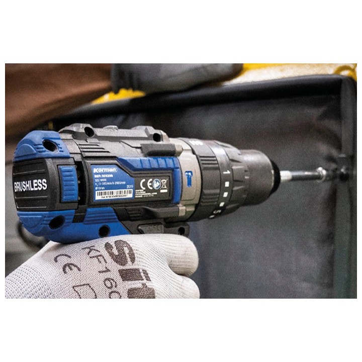 Korman - Pack Perceuse visseuse à percussion avec 2 batteries 5Ah + 1 chargeur - Réf : 2340