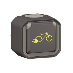 Legrand - Kit recharge pour vélo électrique + Prise vélo Plexo saillie anthracite - Réf : 069787L-01-Précablé