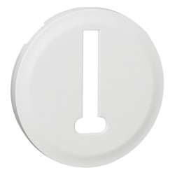 Legrand Céliane - Enjoliveur pour prise téléphone 8 contacts - Blanc - Réf : CB0338