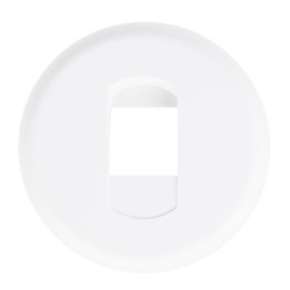 Legrand Céliane - Enjoliveur pour Prise haut-parleur Simple - Blanc - Réf : 068211