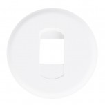 Legrand Céliane - Enjoliveur pour Prise haut-parleur Simple - Blanc - Réf : 068211