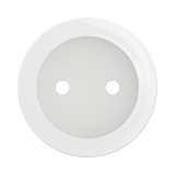 Legrand Céliane - Enjoliveur pour prise de courant fort à puit 2P - Blanc - Réf : CB0110