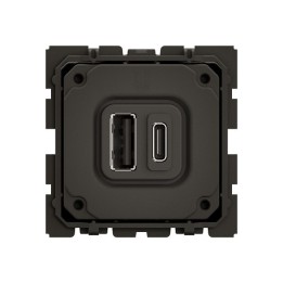 Legrand Céliane - Prise 2 USB Type-A + Type-C - 15W Power Delivery - Réf : CM0153