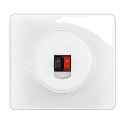 Legrand Céliane - Prise haut-parleur - Blanc - Ensemble complet - Réf : CB0311-P