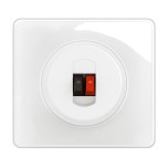 Legrand Céliane - Prise haut-parleur - Blanc - Ensemble complet - Réf : CB0311-P