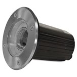 Miidex Lighting - Spot Encastrable Sol - Orientable + Douilles GU10 / GU5.3 Inox 316 L - Réf : 707302