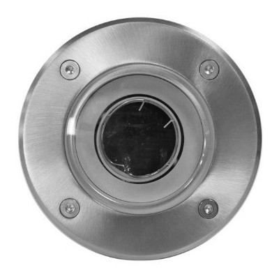 Miidex Lighting - Spot Encastrable Sol - Orientable + Douilles GU10 / GU5.3 Inox 316 L - Réf : 707302