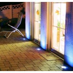Miidex Lighting - Spot Encastrable Sol - Orientable + Douilles GU10 / GU5.3 Inox 316 L - Réf : 707302