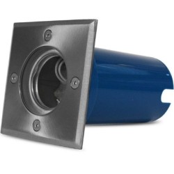 Miidex Lighting - Spot Encastrable Sol + Douilles GU10 & GU5.3 Inox 316 L - Réf : 707301