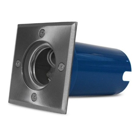 Miidex Lighting - Spot Encastrable Sol + Douilles GU10 & GU5.3 Inox 316 L - Réf : 707301