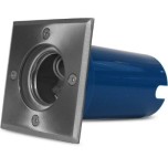 Miidex Lighting - Spot Encastrable Sol + Douilles GU10 & GU5.3 Inox 316 L - Réf : 707301