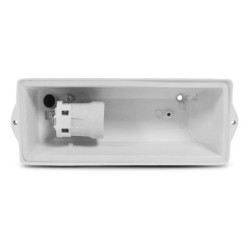 Miidex - Spot Encastrable E27 Rectangle Grille Inox 304 - Réf : 70745
