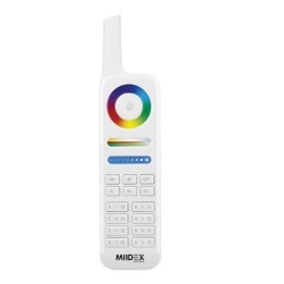 Miidex Lighting - Télécommande RF gamme 8 zones RGB+W - Réf : 6108