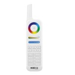 Miidex Lighting - Télécommande RF gamme 8 zones RGB+W - Réf : 6108