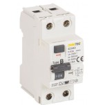 Ohmtec -  Interrupteur différentiel - 1P+N 6kA - 63A - Type B - 300mA - Réf : 423463