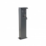 Ohmtec - Potelet 80cm de camping avec 2 prises 2P+T 16A et 1 robinet - Réf : 423638