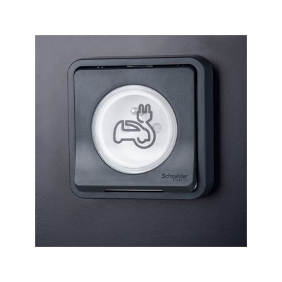Ohmtec - Potelet métallique avec prise renforcée 16A - Réf : 423686