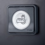 Ohmtec - Potelet métallique avec prise renforcée 16A - Réf : 423686