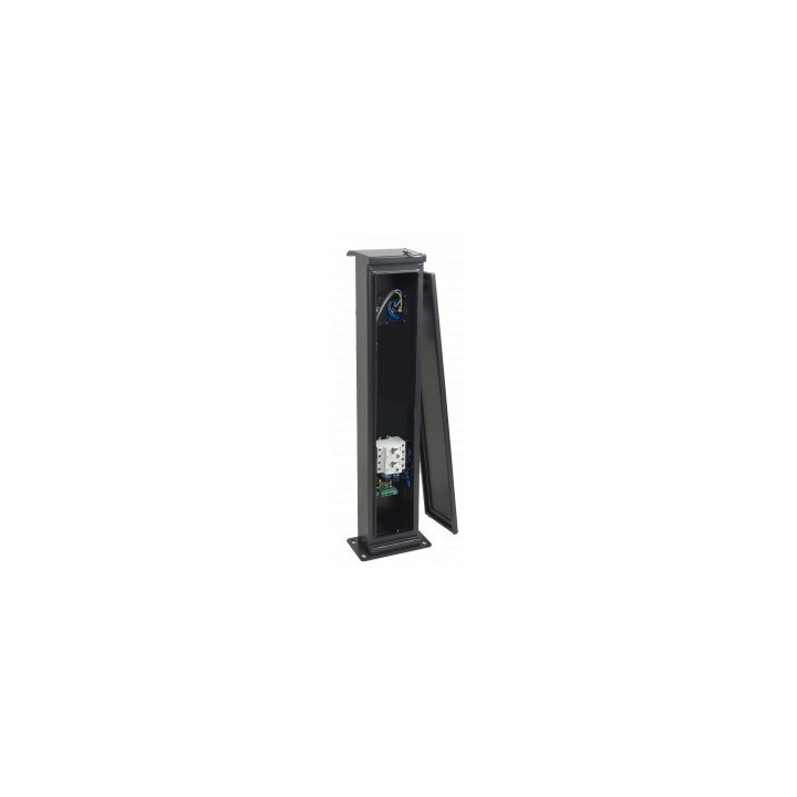 Ohmtec - Potelet 80cm de camping avec 2 prises CEE 16A et protection électrique - Réf : 423683