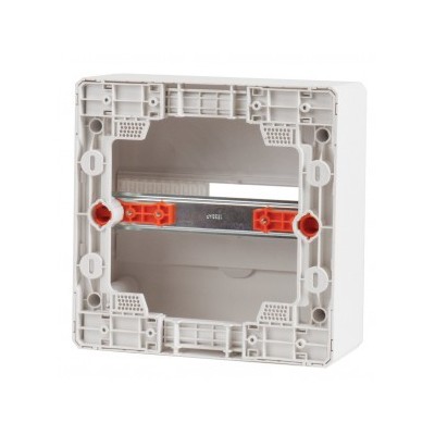 Ohmtec - Tableau nu 1 rangée 13 modules à rail amovible - Réf : 423080