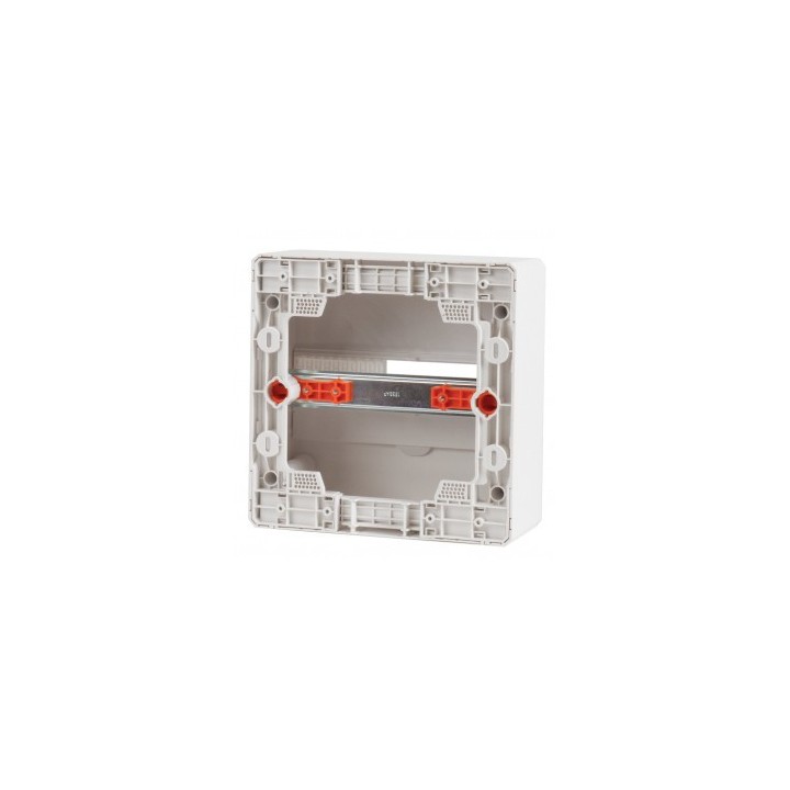 Ohmtec - Tableau nu 1 rangée 13 modules à rail amovible - Réf : 423080