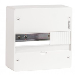 Ohmtec - Tableau nu 1 rangée 13 modules à rail amovible - Réf : 423080