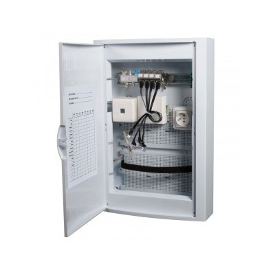 Ohmtec -  Coffret de communication TEL/TV et Fibre Optique Grade 2 - Réf : 423811