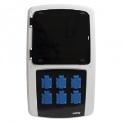 Ohmtec - Coffret de chantier 8 prises monophasées 16A - Réf : 423310