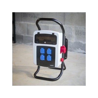 Ohmtec - Support métallique pour coffret chantier 13 modules - Réf : 423402