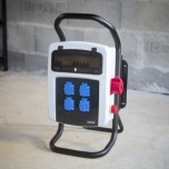Ohmtec - Support métallique pour coffret chantier 13 modules - Réf : 423402