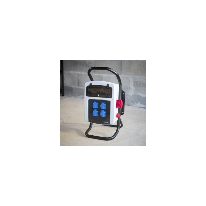 Ohmtec - Support métallique pour coffret chantier 13 modules - Réf : 423402