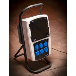 Ohmtec - Support métallique pour coffret chantier 26 modules - Réf : 423399