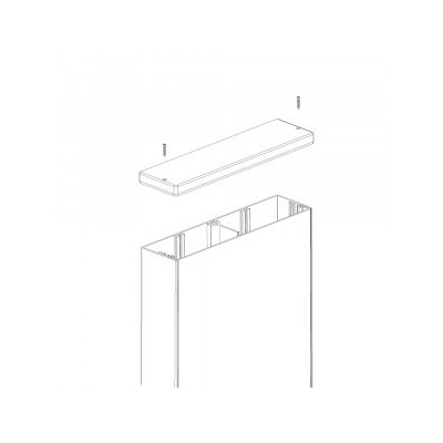 Ohmtec - Obturateur vertical 250mm - Réf : 423109