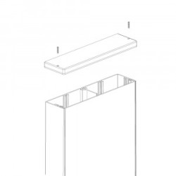 Ohmtec - Obturateur vertical 250mm - Réf : 423109