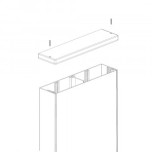 Ohmtec - Obturateur vertical 250mm - Réf : 423109