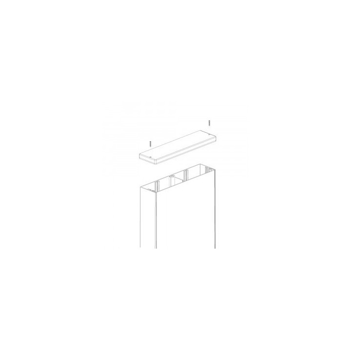 Ohmtec - Obturateur vertical 250mm - Réf : 423109
