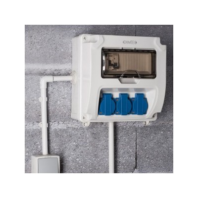 Ohmtec - Coffret d'atelier mural monophasé - Réf : 423148