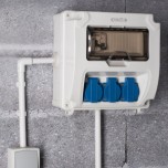 Ohmtec - Coffret d'atelier mural monophasé - Réf : 423148