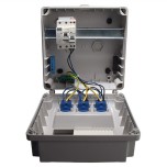 Ohmtec - Coffret d'atelier mural monophasé - Réf : 423148