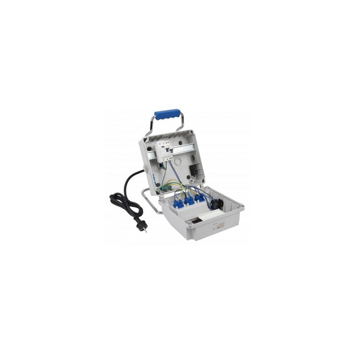 Ohmtec - Coffret de chantier monophasé transportable - Réf : 423149