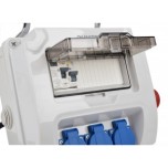 Ohmtec - Coffret de chantier monophasé transportable - Réf : 423149