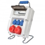 Ohmtec - Coffret de chantier transportable mono et triphasé - Réf : 423150